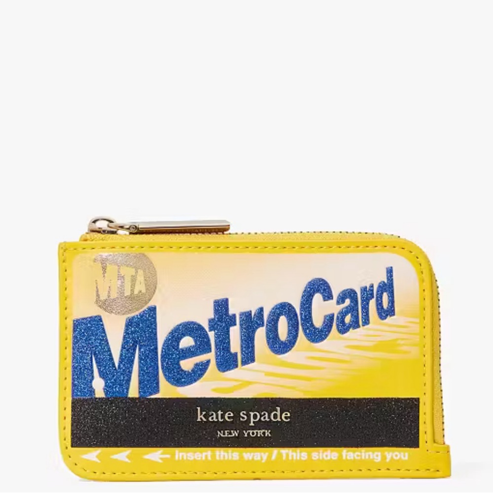 On A Roll Zip Cardholder Wallet